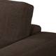 Sofa Maison (3-Sitzer) - Webstoff Inas: Braun - Ohne Schlaffunktion