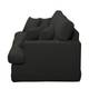 Sofa Mormès (2,5-Sitzer) -Webstoff - Basalt