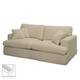 Sofa Mormès (2,5-Sitzer) -Webstoff - Beige