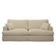 Sofa Mormès (3-Sitzer) Webstoff - Beige