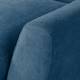 Polstergarnitur Rometta (3-2-1) - Jeansblau