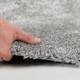 Teppich Soft Square - Grau - Maße: 140 x 200 cm