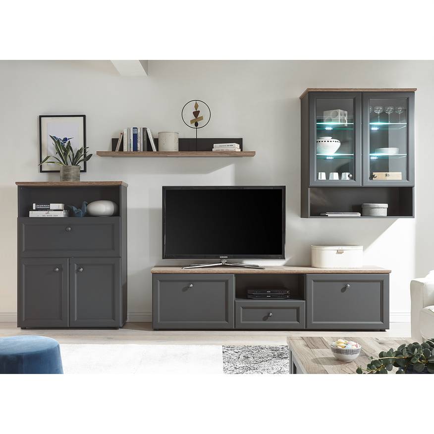 Graue Wohnwände einfach online kaufen | home24