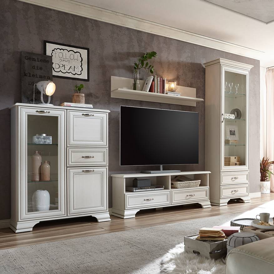 Elegantes Roller Wohnwand Landhausstil Bild
