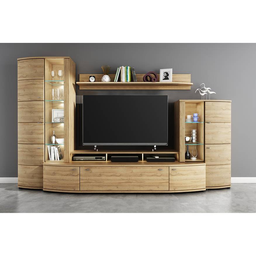 Moderne Wohnwand fürs Wohnzimmer online kaufen | home24