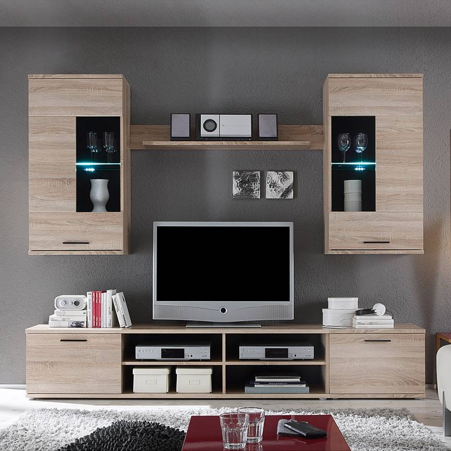 Beige Wohnwände online kaufen | Helle Schrankwände | home24