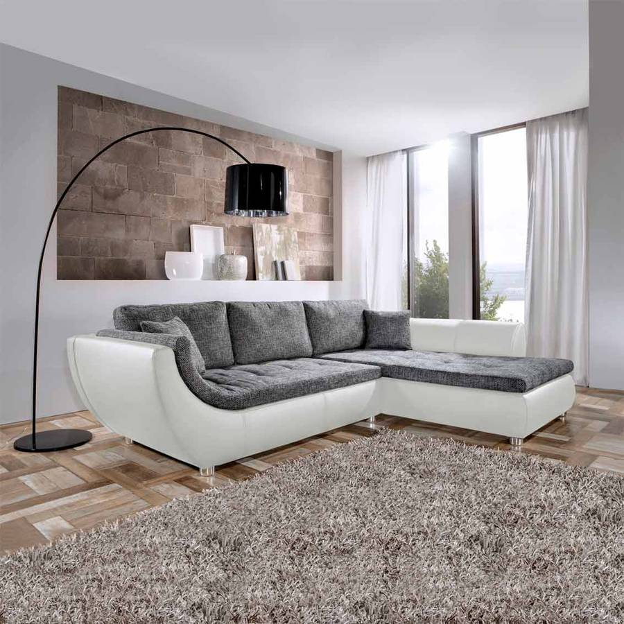 BlancGris D'angle Canapé Canapé D'angle BlancGris Nikolas Nikolas D'angle Canapé qSpUzMGV