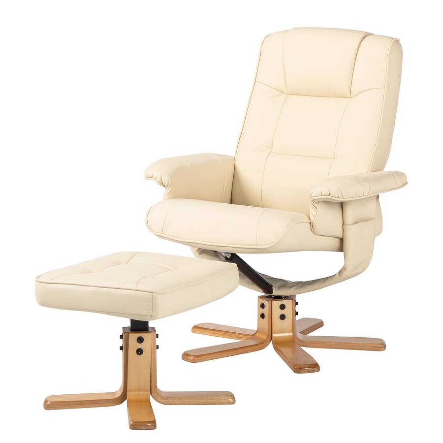 Relaxsessel Cosimomit Relaxsessel HockerKunstleder Beige Beige Cosimomit HockerKunstleder Relaxsessel Cosimomit HockerKunstleder rtdhsQ