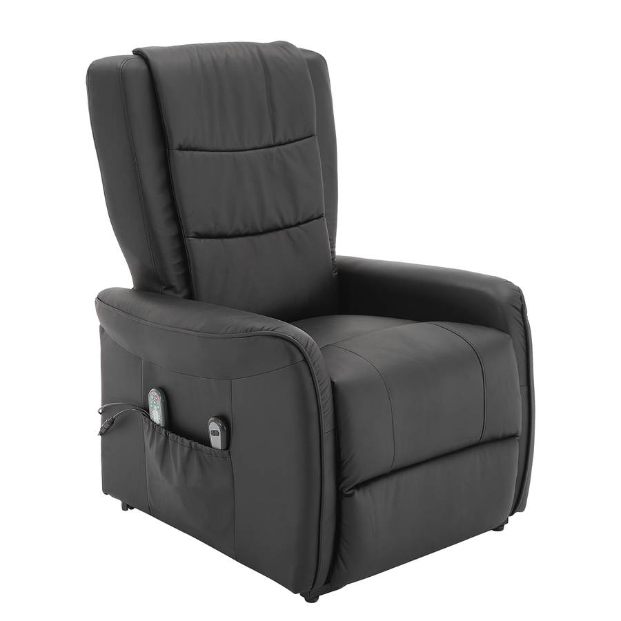 VéritableImitationNoir Relaxation Fauteuil De Nesna Cuir nN0w8vm