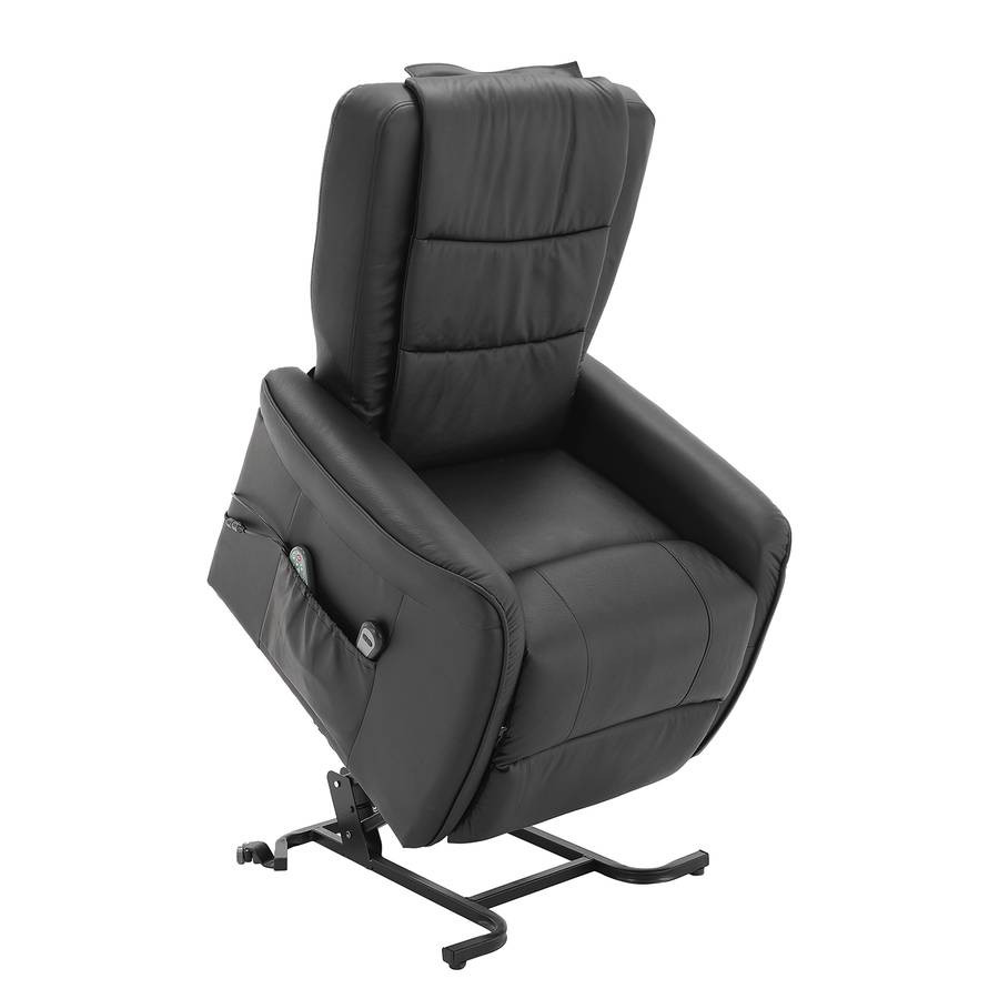 VéritableImitationNoir Relaxation Fauteuil De Nesna Cuir nN0w8vm