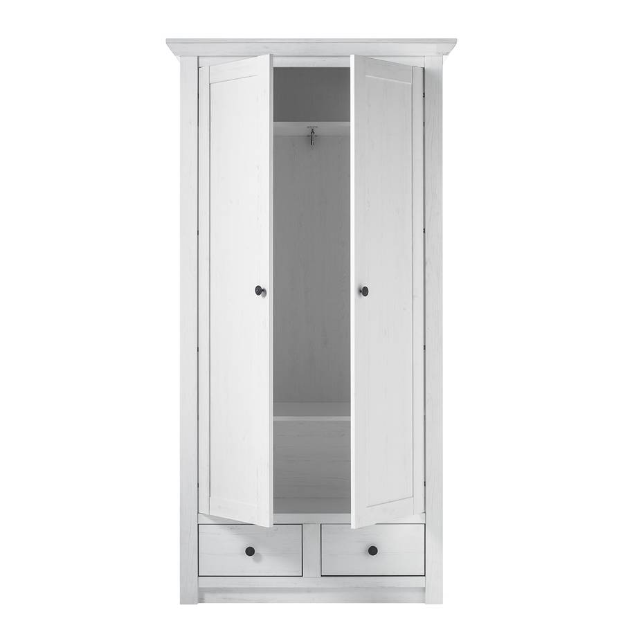 Weiß Pinie Garderobenschrank Dekor Westerland KJlF1c