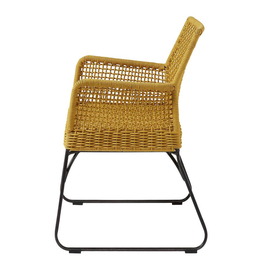 Chaise PlastiqueJaune Novak Jardin AcierMatière De BhQCtrdxs