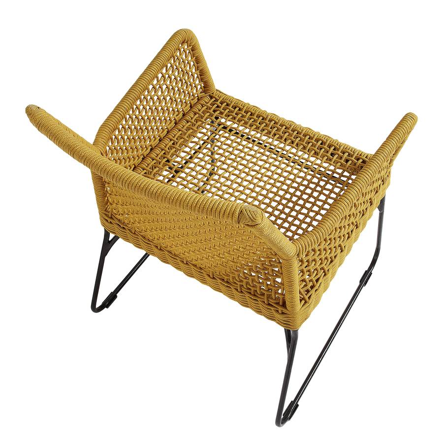 Chaise PlastiqueJaune Novak Jardin AcierMatière De BhQCtrdxs