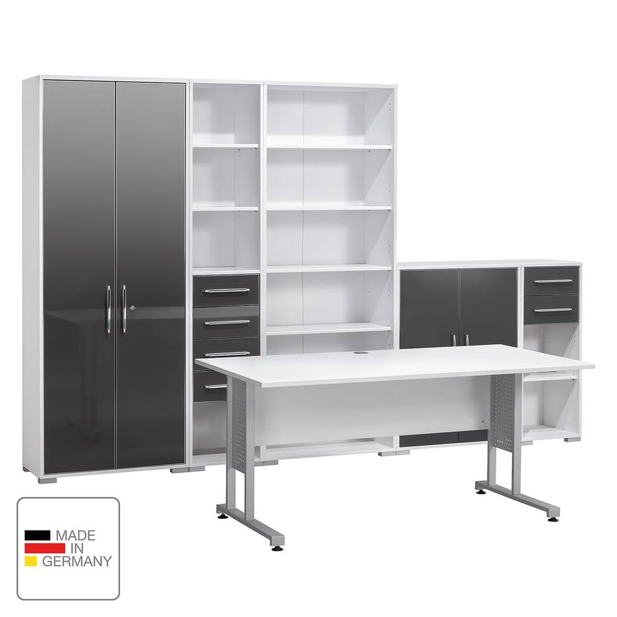 teiligAlpinweißHochglanz Bürosparset Merit Ii6 Bürosparset Bürosparset Grau teiligAlpinweißHochglanz Ii6 Grau Merit Merit 1lTFKJc3