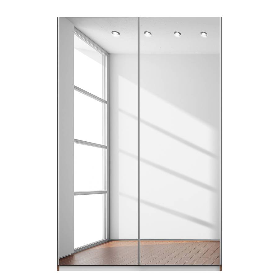 Dekor136 Eiche Stirling Kiydoo Aluminium 197 Cm Schwebetürenschrank Iii ONnXP80wk