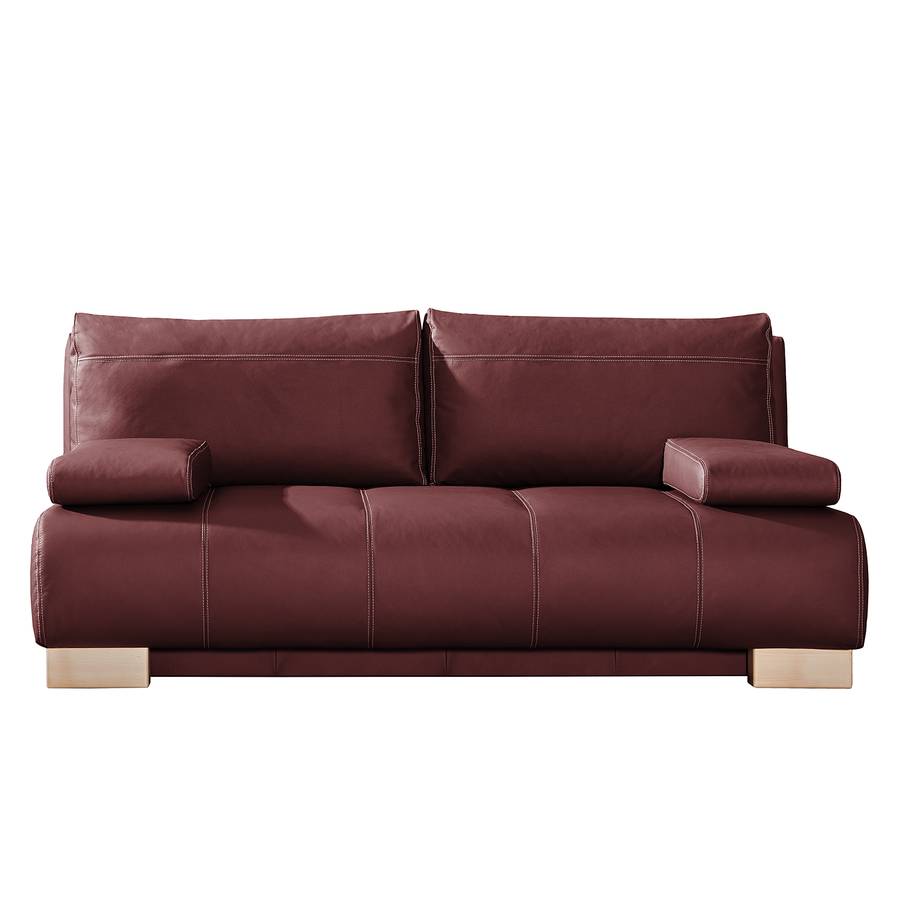 Echtleder Novato Schlafsofa Bordeaux Bordeaux Novato Schlafsofa Echtleder ZuOPiXk