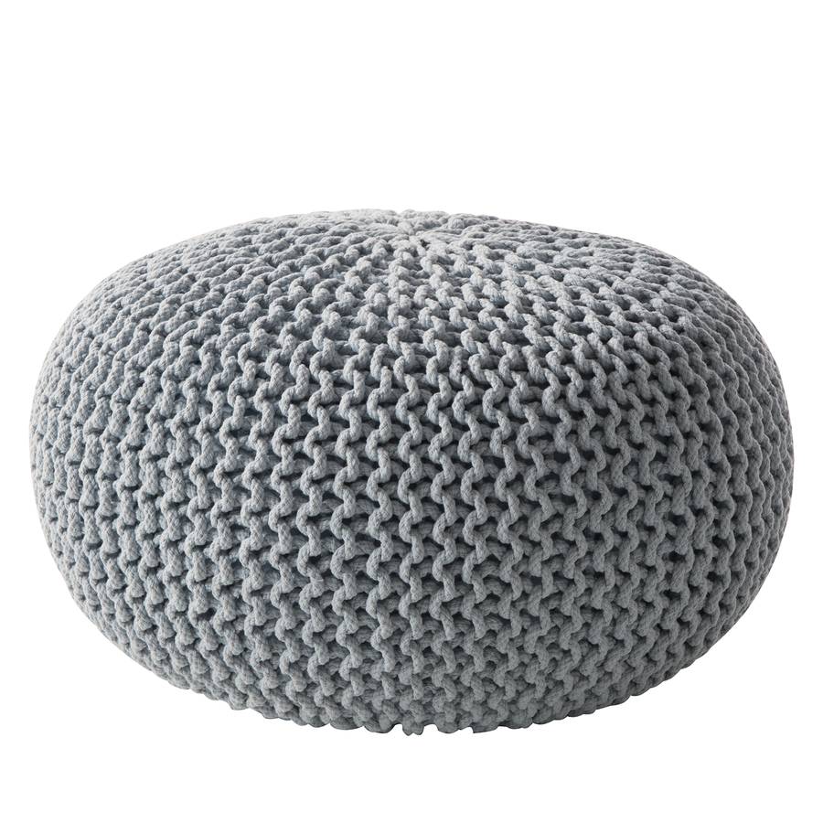 Hawar De Pouf Pigeon Étoffe CotonGris BexECQrdoW