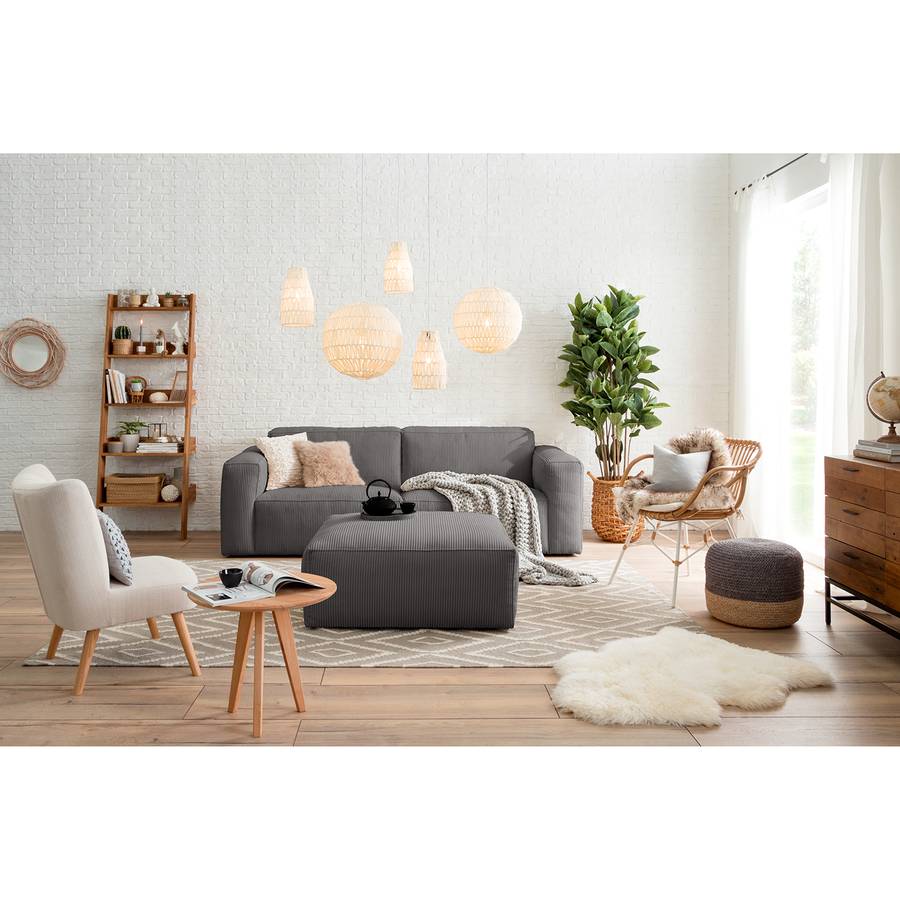 Grau Polsterhocker Polsterhocker Polsterhocker Loralai Grau Loralai Ib76ymgvfY