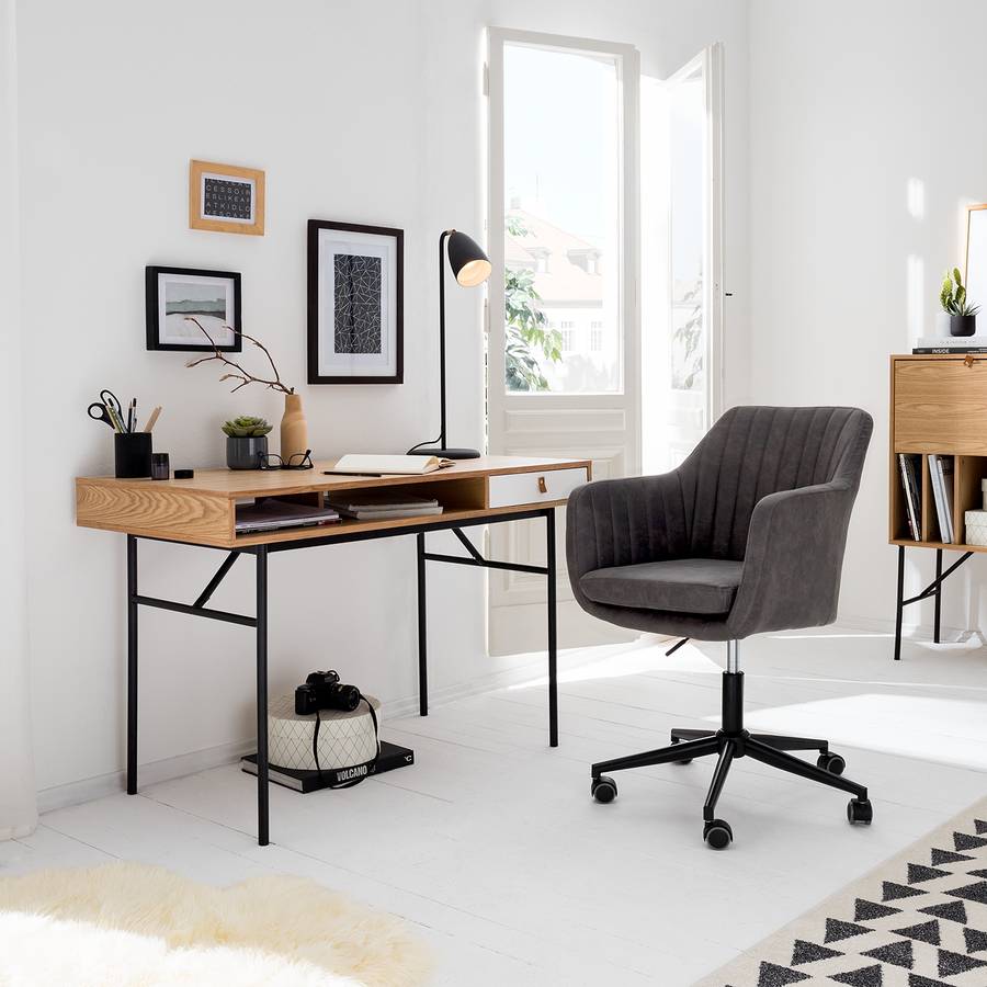 GrauSchwarz Bürodrehstuhl Bürodrehstuhl Leedy Leedy GrauSchwarz KunstlederVintage Leedy Bürodrehstuhl KunstlederVintage Leedy KunstlederVintage Bürodrehstuhl GrauSchwarz E2H9WDIY