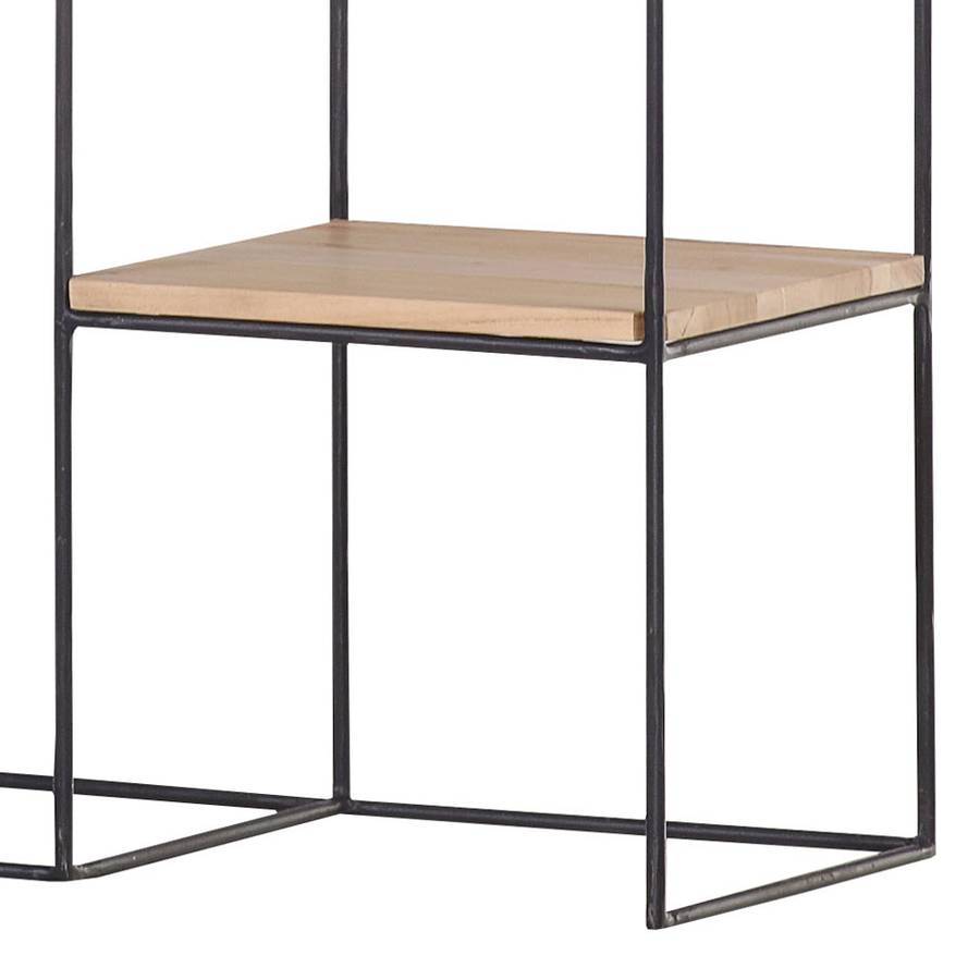 Étagère Soltas Soltas MassifMétalNoir Acacia MassifMétalNoir Soltas Acacia Étagère Étagère orxQdCBeW