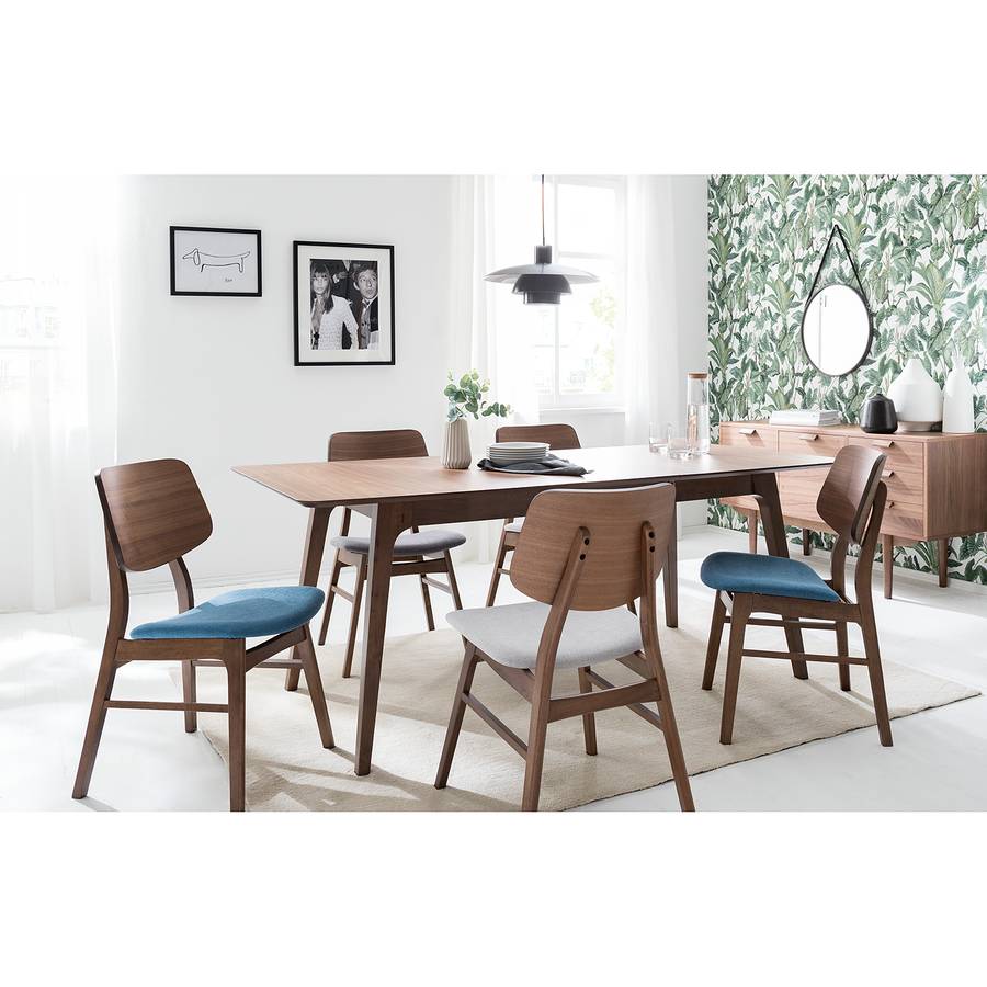 Noyer Table Hobo Placage Table Hobo Véritable Noyer Véritable Placage Noyer Table Placage Hobo E29DHI