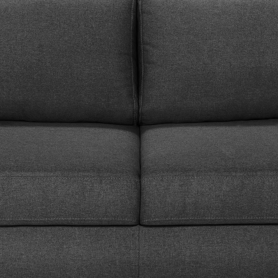 Boxspring Runcorn Canapé TissuGris Convertible Foncé F1cJ3TlK