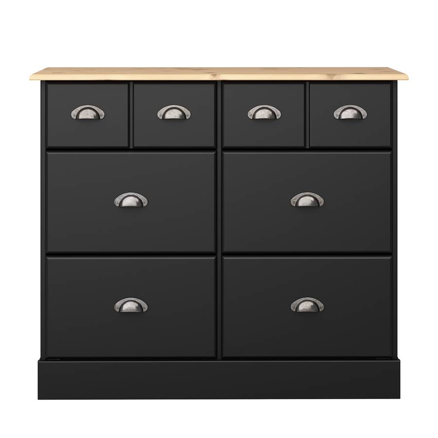 MassifNoir En Ii Pin Commode 91 Nola Partiellement Cm VSUpGqMz