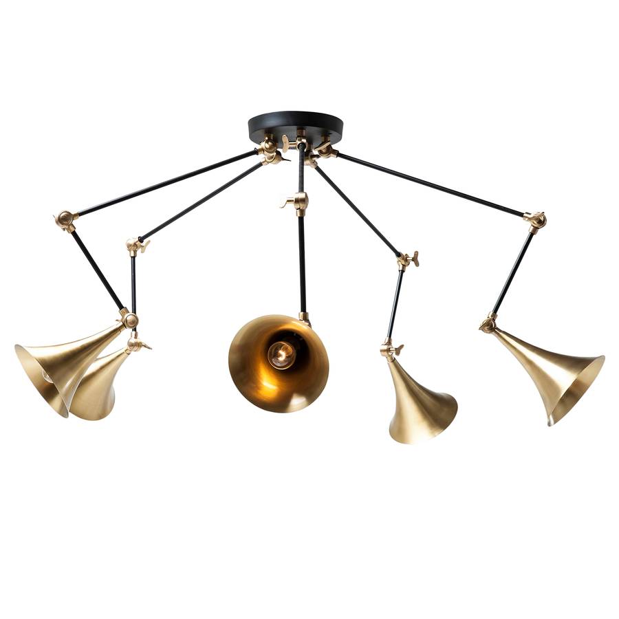 Pendelleuchte Trumpet Schwarz Pendelleuchte Trumpet MessingStahlGold MessingStahlGold Trumpet Pendelleuchte MessingStahlGold Schwarz fbg7y6
