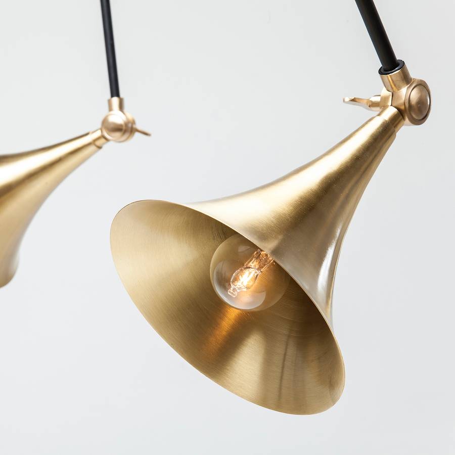 Pendelleuchte Trumpet Schwarz Pendelleuchte Trumpet MessingStahlGold MessingStahlGold Trumpet Pendelleuchte MessingStahlGold Schwarz fbg7y6