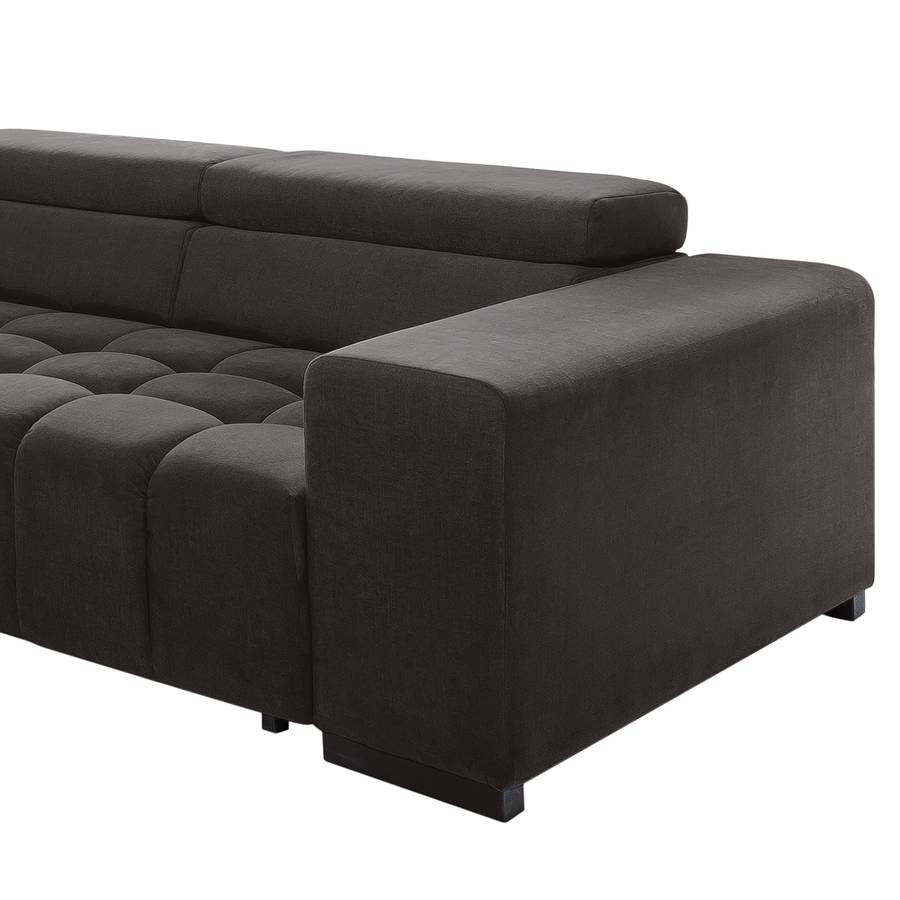 Masaya Links Schlaffunktion Ottomane Davorstehend Ecksofa BraungrauOhne HE9IDW2