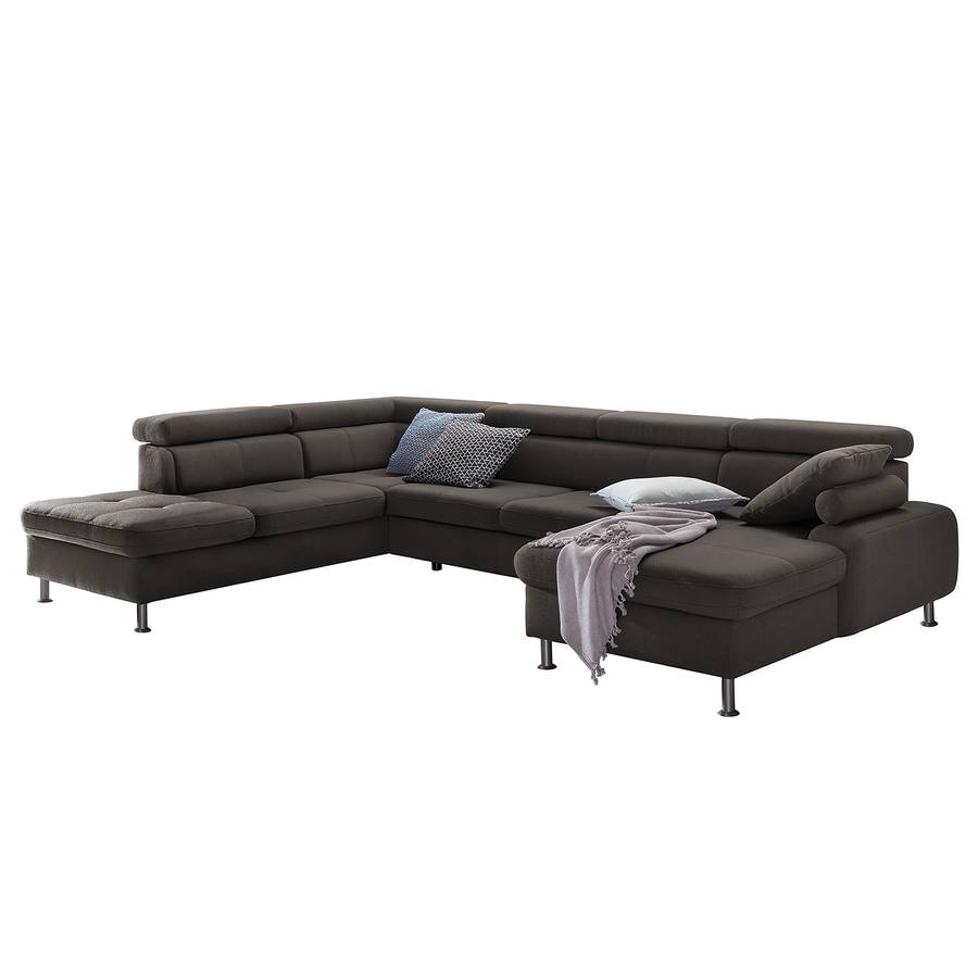 Schlaffunktion Wohnlandschaft BraunLongchair Links Davorstehend Rivas RechtsOttomane Ohne WD2EH9I