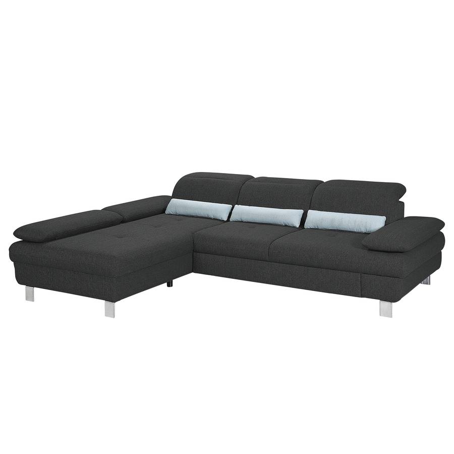 Ecksofa Links Granada DunkelgrauLongchair DunkelgrauLongchair Granada Ecksofa Davorstehend Fc1TlKJ3