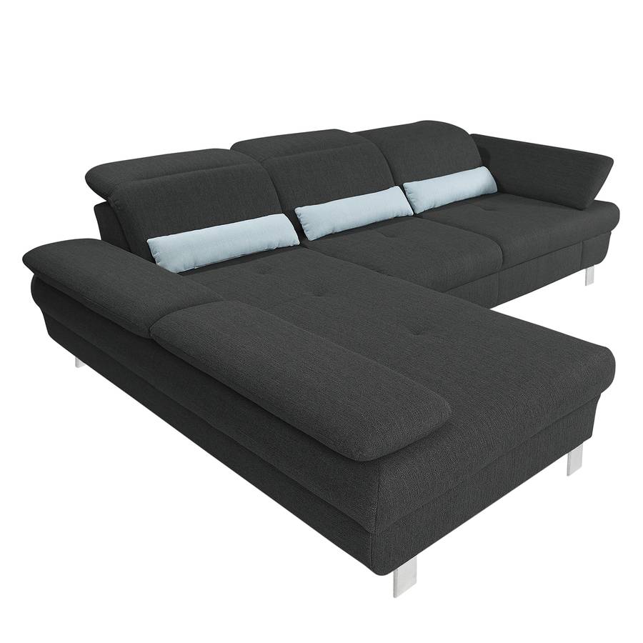 Ecksofa Links Granada DunkelgrauLongchair DunkelgrauLongchair Granada Ecksofa Davorstehend Fc1TlKJ3