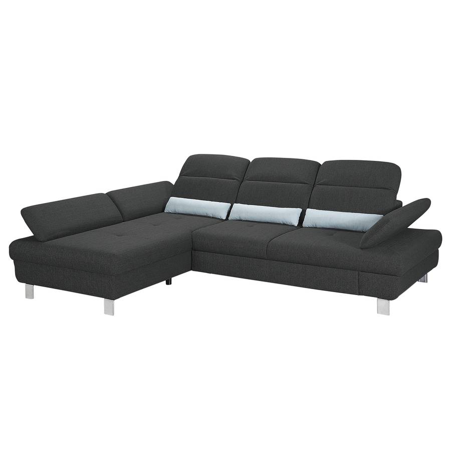 Ecksofa Links Granada DunkelgrauLongchair DunkelgrauLongchair Granada Ecksofa Davorstehend Fc1TlKJ3