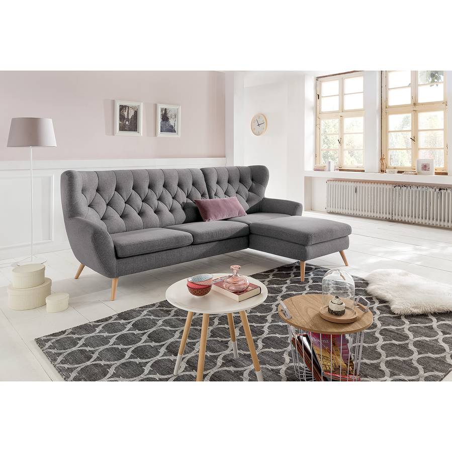 Rechts Ecksofa Ecksofa Celaya GrauLongchair Davorstehend xBhsQdotrC