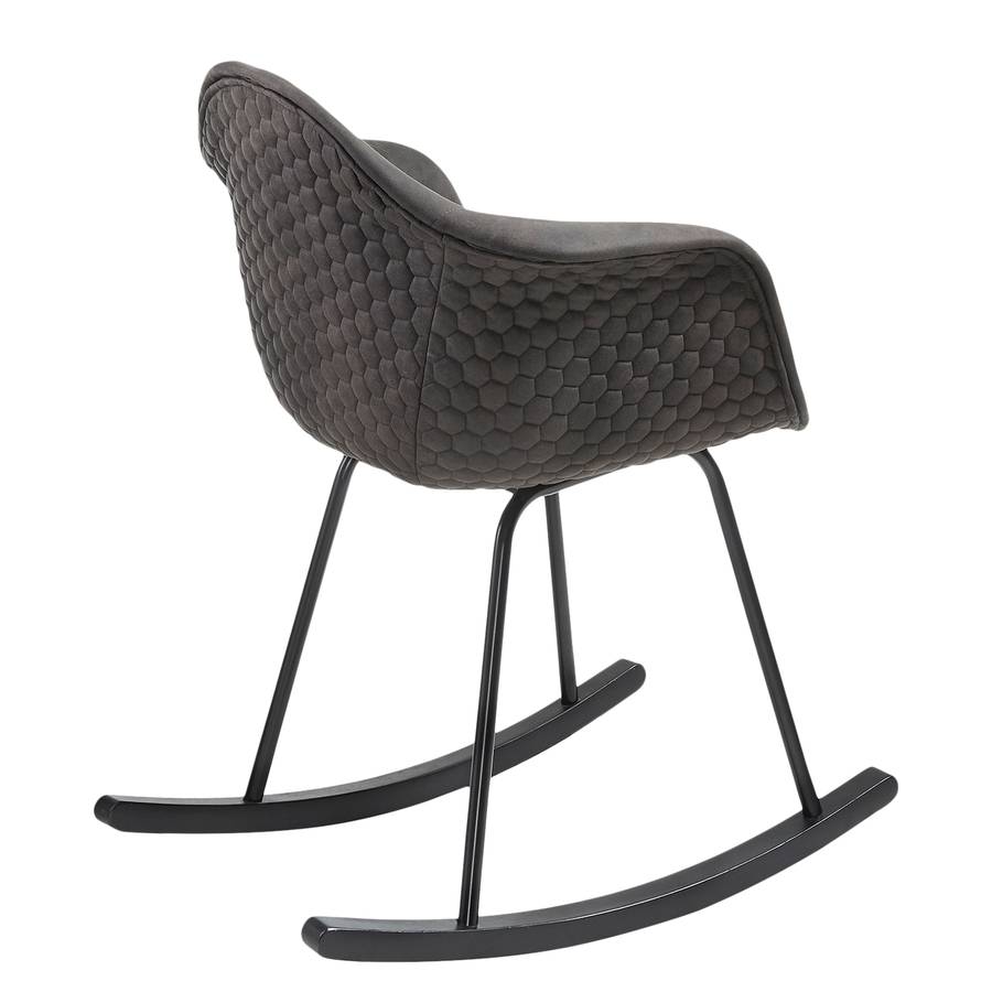 Rocking De Llot 2TissuMétalGraphiteNoir Chair Kevya ULSzqpGMV