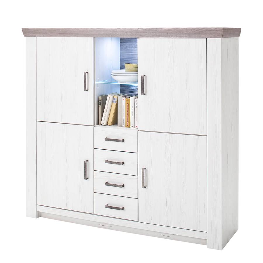 DekorEiche Highboard Nelson Pinie Aurelio I Pontile l1JucFTK3