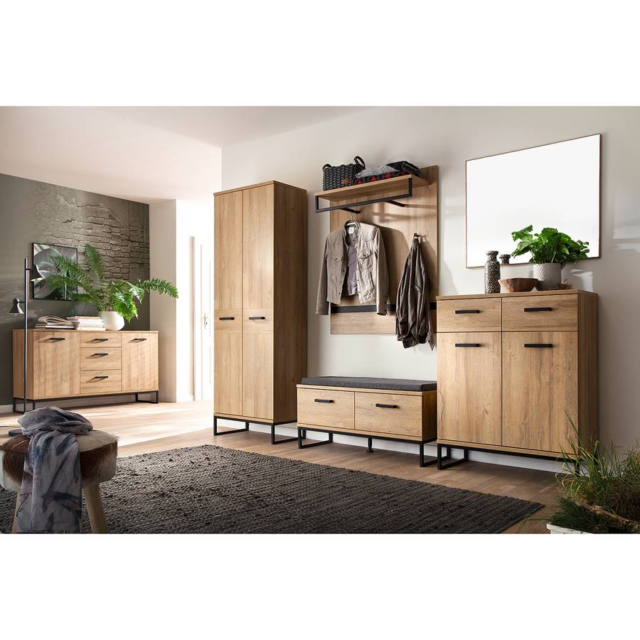 Imitation Chêne Commode GrandsonNoir Krokby Ii c1FJlK