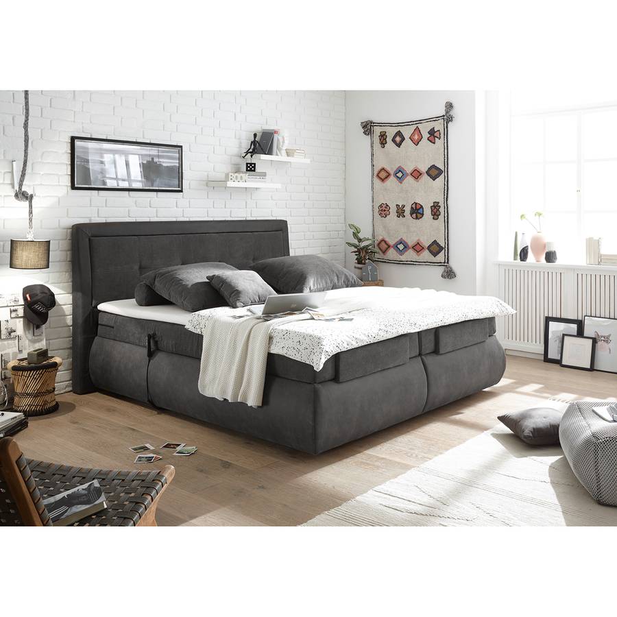 Boxspringbett Biltris Microfaser160 X 200cm Boxspringbett 45L3jARq