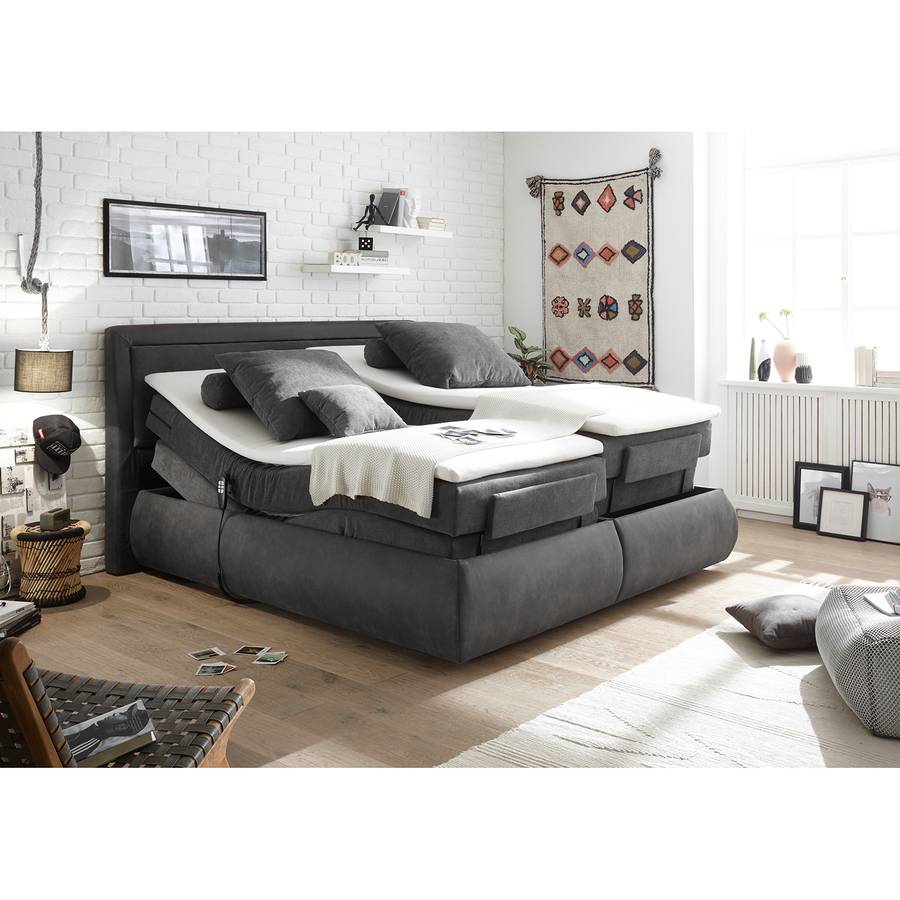 Boxspringbett Biltris Microfaser160 X 200cm Boxspringbett 45L3jARq