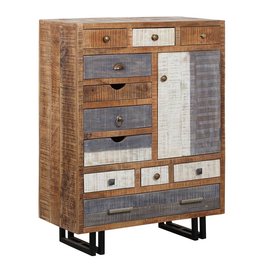 MassivMetallGrau Mango Kommode I New Rustic 9WHE2eDIY