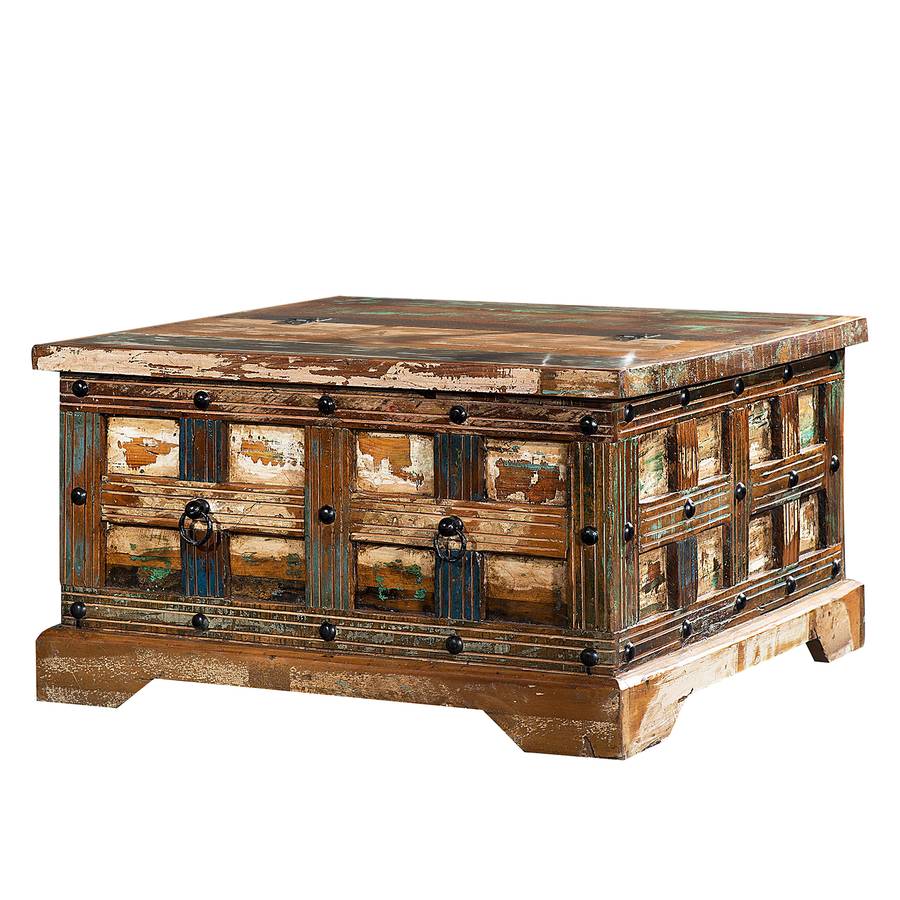 Dehli Table Teck Ii MassifMarronBeige Basse 8wk0PXnO