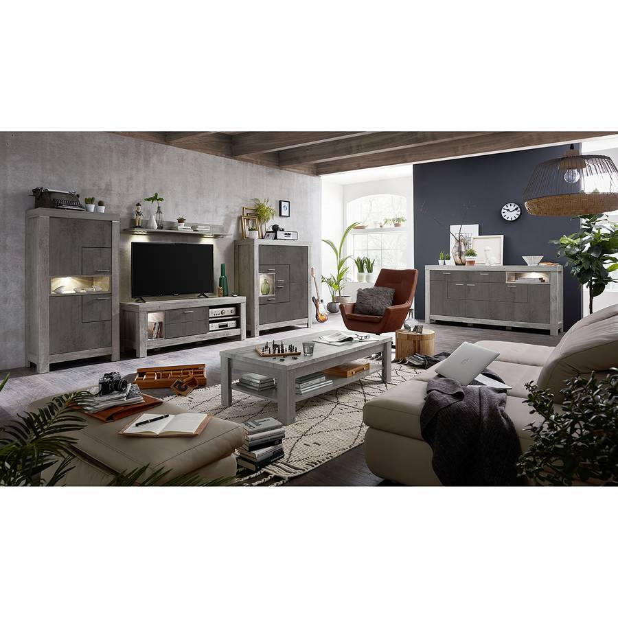 Avec Béton Buffet Haut Ii Lehto ÉclairageImitation 8m0vynOwNP