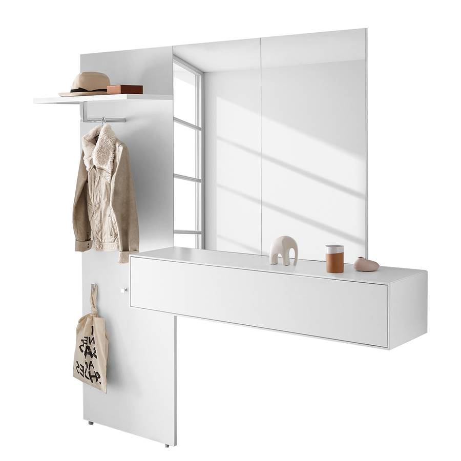 D’entrée Hülsta Now Easy Laqué Pur Ensemble Blanc 4R3A5Lqj