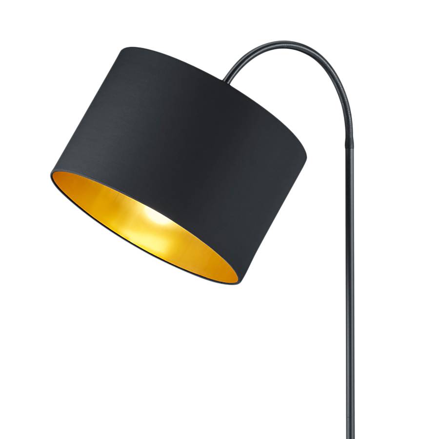 Hostel Noir Ampoule Laiton I Lampadaire CotonFer1 reoWdxCQB