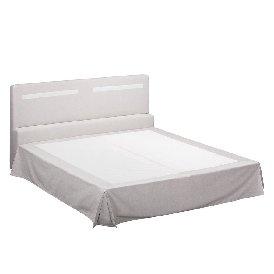 Bronson 140 Lit 200cm Boxspring StructuréBeige Tissu X qpSMUzVG