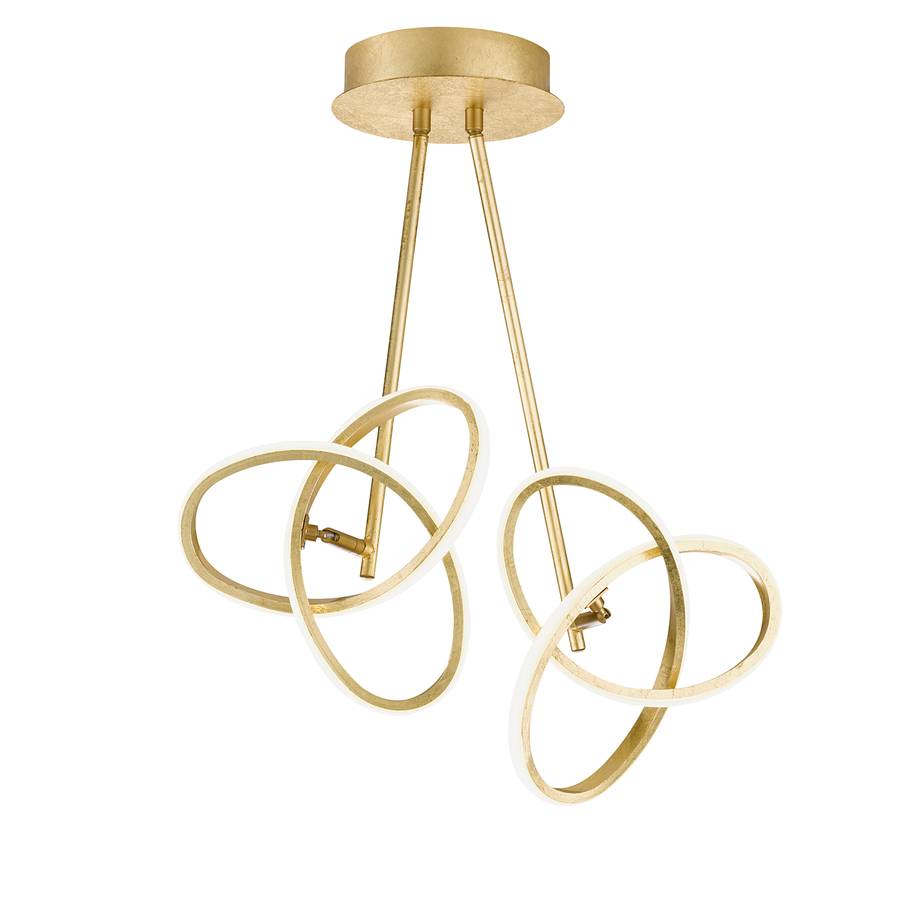 Ii Eliot KunststoffEisen2 Gold flammig Led deckenleuchte kOPnw80