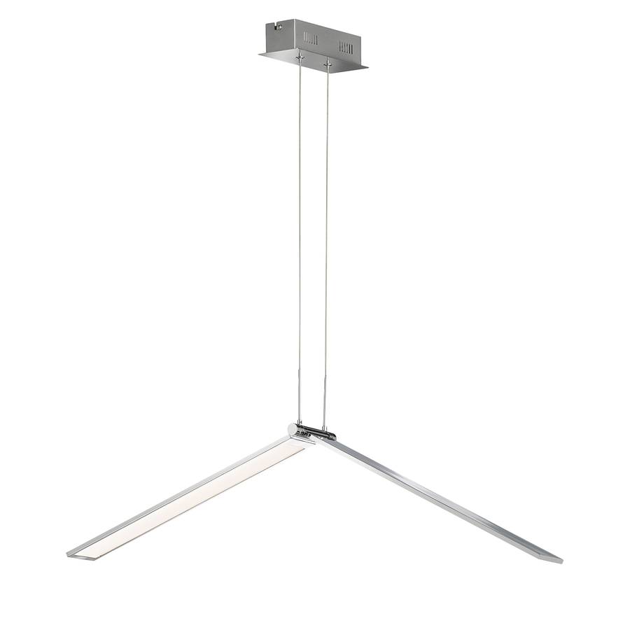 pendelleuchte Led Livia AcrylglasAluminium1 flammig Led pendelleuchte bf76gyY