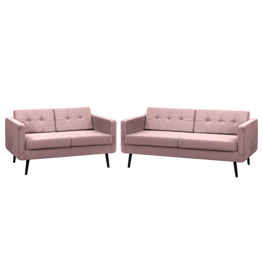 De 2VeloursMauve Croom V3 Ensemble Canapé 5Lq4cRj3A