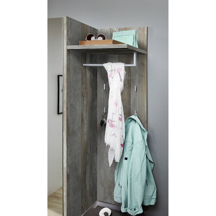 WeißDriftwood Dekor Sion2 teiligInklSitzkissenWebstoff Sion2 Garderobenset teiligInklSitzkissenWebstoff Dekor Garderobenset WeißDriftwood F1lcTKJ